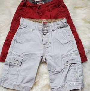 Levi's Cargo Shorts x 2, Size 7 Reg